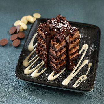 Chocolate Crumble Cake